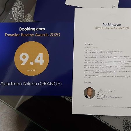 Apartment Nikola Orange Ohri Dış mekan fotoğraf