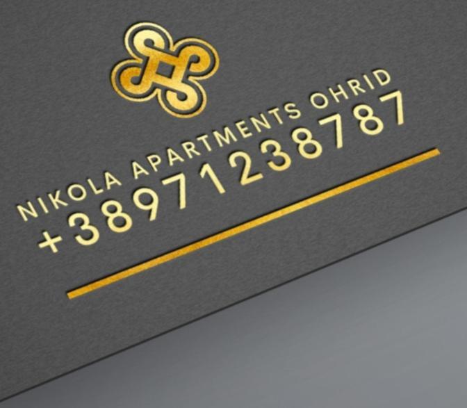 Apartment Nikola Orange Ohri Dış mekan fotoğraf