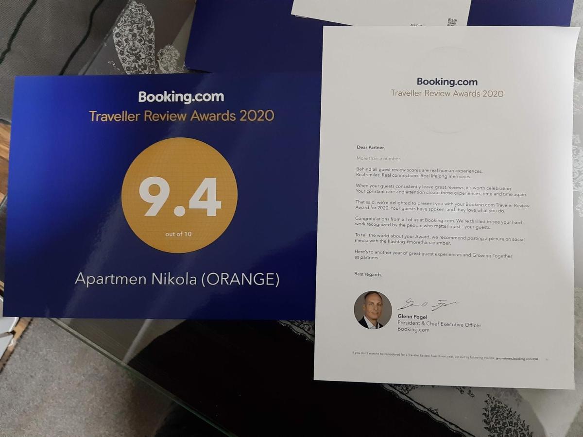 Apartment Nikola Orange Ohri Dış mekan fotoğraf